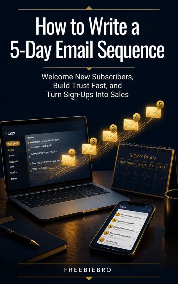 How to Write a 5-Day Email Sequence cover