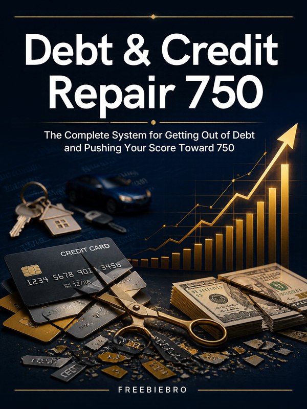 Debt & Credit Repair 750 cover