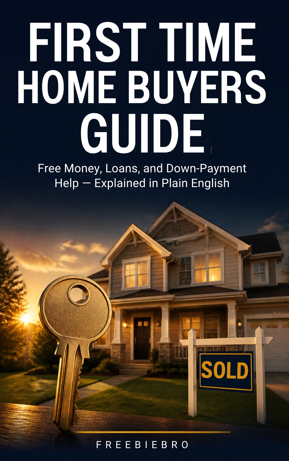 First Time Home Buyers Guide cover